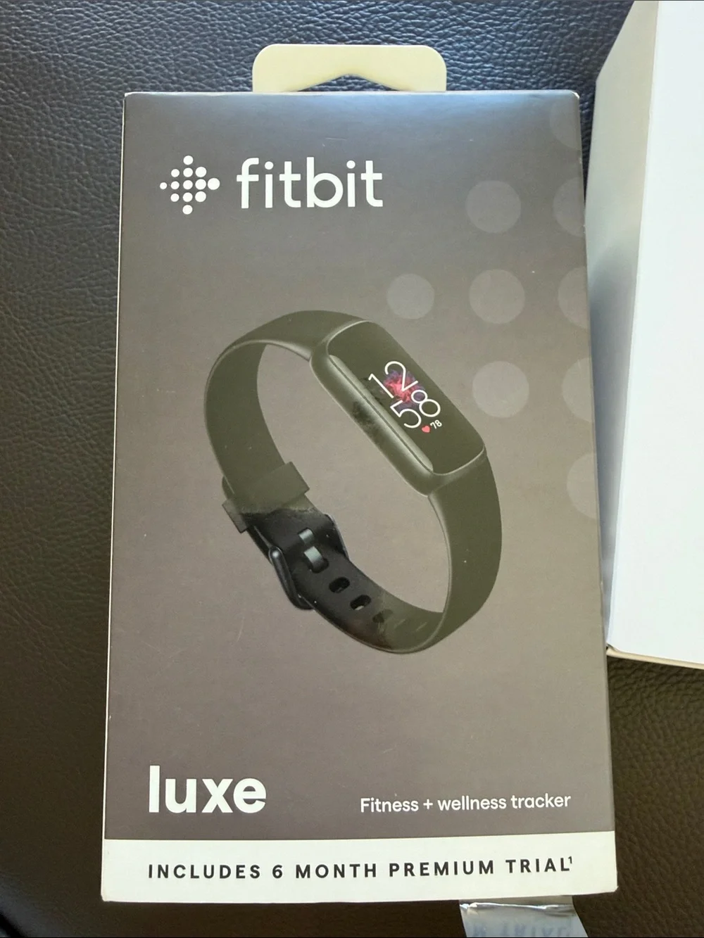 fitbit Luxe Fitness & Wellness Tracker - Black/Charcoal